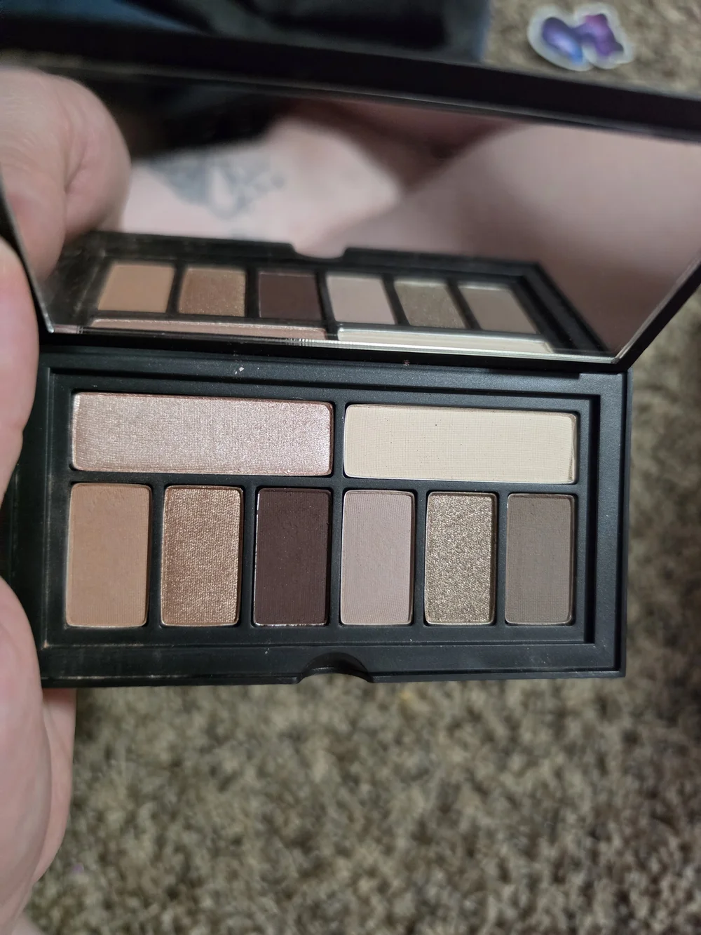 Smashbox Eyeshadow Palette - Black with Copper Accents